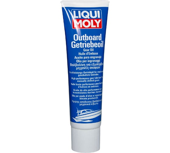 Минеральное трансмиссионное масло для подвесных судовых двигателей LIQUI MOLY Outboard Getriebeoil 0,25л 2374