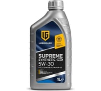 Моторное масло lubrigard SUPREME SYNTHETIC PRO 5W-30 1л LGPSPMS530CH12 25576551