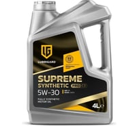 Моторное масло lubrigard SUPREME SYNTHETIC PRO C3 5W-30 4л LGPSPMSC3530CH16 25576581