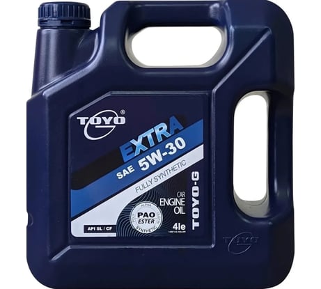 Масло Toyo extra sae 5w-30, api sl/cf, 4 л 9555131408245