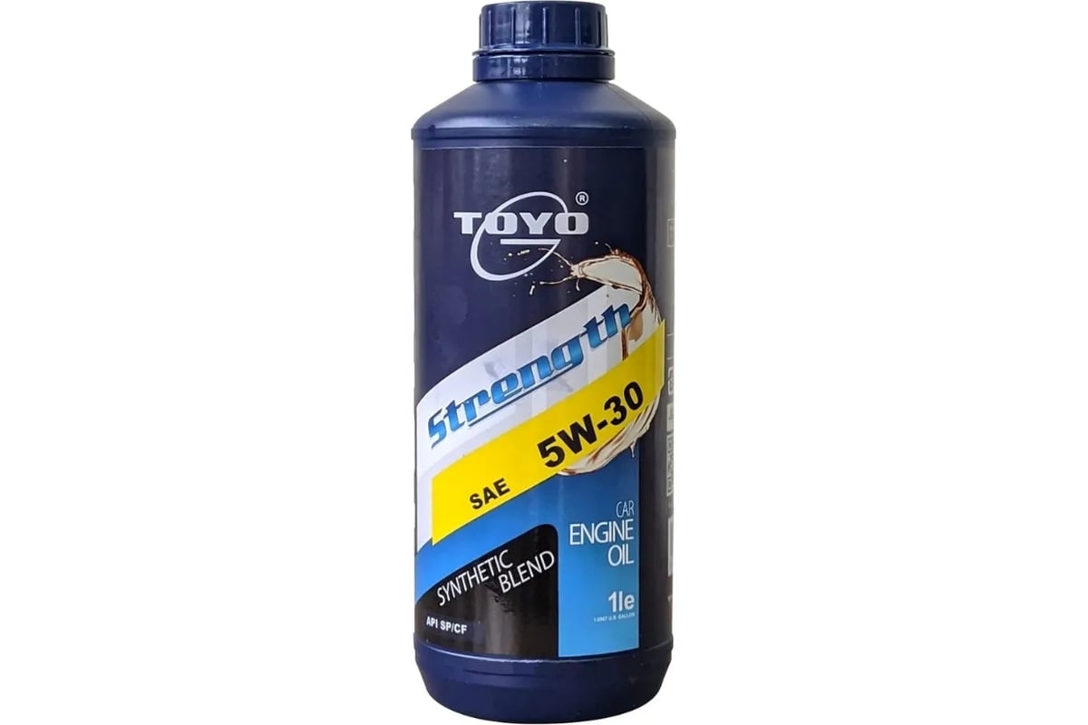 Моторное масло Toyo strength sae 5w-30 api sp/cf, 1 л 9555131400799 ...