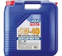 НС-синтетическое моторное масло LIQUI MOLY Leichtlauf High Tech 5W-40 20л 3867