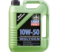 Полусинтетическое моторное масло 10W-50 5л LIQUI MOLY Molygen 1909
