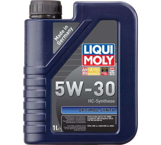 НС-синтетическое моторное масло LIQUI MOLY Optimal Synth 5W-30 1л 2344 1