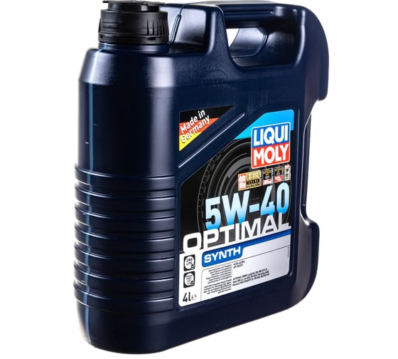 НС-синтетическое моторное масло LIQUI MOLY Optimal Synth 5W-40 4л 3926
