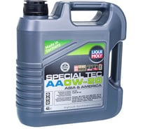 НС-синтетическое моторное масло LIQUI MOLY Special Tec AA 0W-20 4л 8066