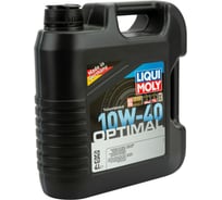 Полусинтетическое моторное масло 4л 10W-40 LIQUI MOLY Optimal 3930 15510625