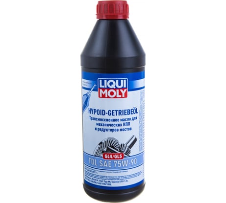 Полусинтетическое трансмиссионное масло 1л 75W-90 (GL-4/GL-5) LIQUI MOLY Hypoid-Getriebeoil TDL 3945