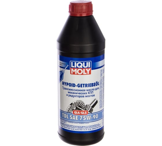 Полусинтетическое трансмиссионное масло 1л 75W-90 (GL-4/GL-5) LIQUI MOLY Hypoid-Getriebeoil TDL 3945