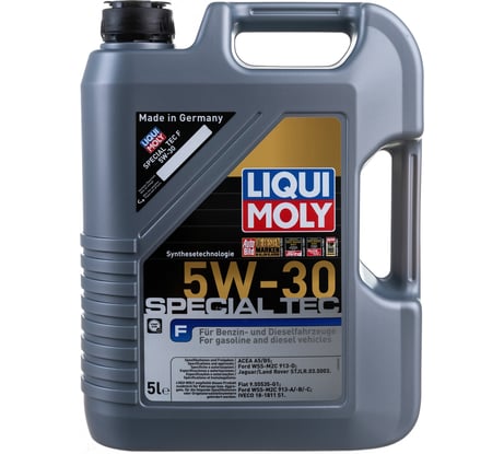 НС-синтетическое моторное масло LIQUI MOLY Special Tec F 5W-30 5л 8064