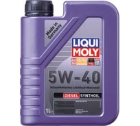 Синтетическое моторное масло 1л 5W-40 LIQUI MOLY Diesel Synthoil 1926