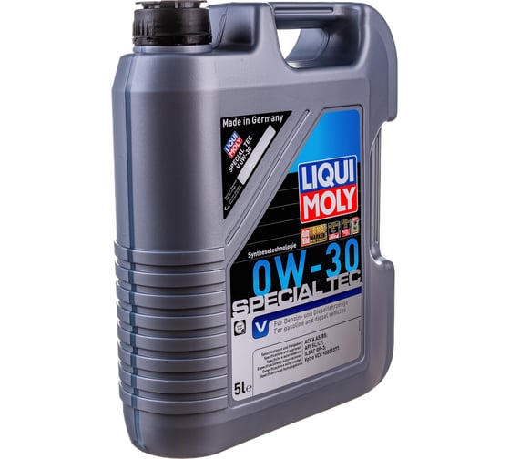 НС-синтетическое моторное масло LIQUI MOLY Special Tec V 0W-30 5л 2853