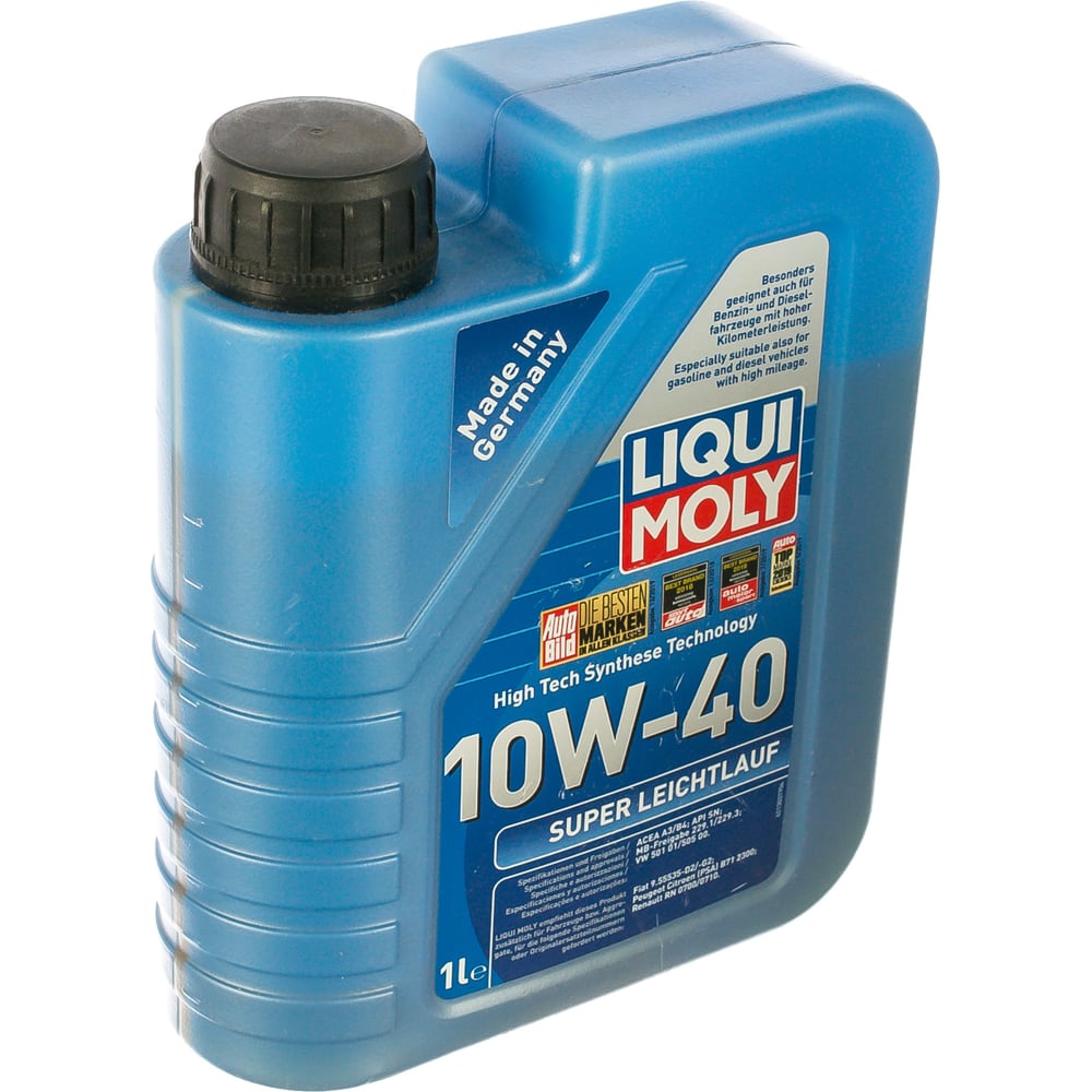 НС-синтетическое моторное масло LIQUI MOLY Super Leichtlauf 10W-40 1л ...