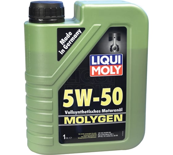 Синтетическое моторное масло 1л 5W-50 LIQUI MOLY Molygen 1905