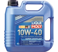 НС-синтетическое моторное масло LIQUI MOLY Super Leichtlauf 10W-40 4л 1916