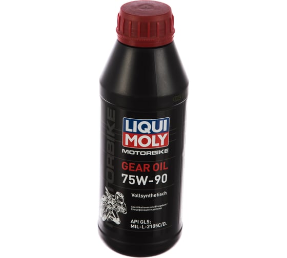 Синтетическое трансмиссионное масло для мотоциклов 0,5л 75W-90 LIQUI MOLY Motorbike Gear Oil 7589 1