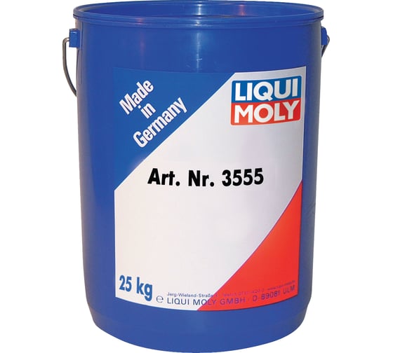Смазка для карданных крестовин и подшипников 25кг LIQUI MOLY Mehrzweckfett 3555 1