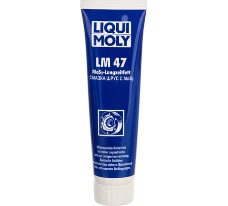 Смазка ШРУС с дисульфидом молибдена 0,1кг LIQUI MOLY LM 47 Langzeitfett + MoS2 1987
