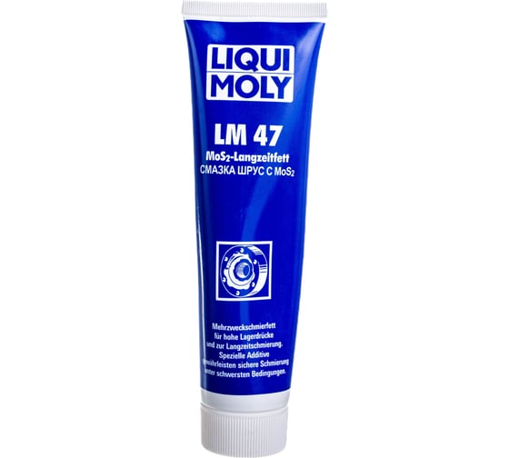 Смазка ШРУС с дисульфидом молибдена 0,1кг LIQUI MOLY LM 47 Langzeitfett + MoS2 1987