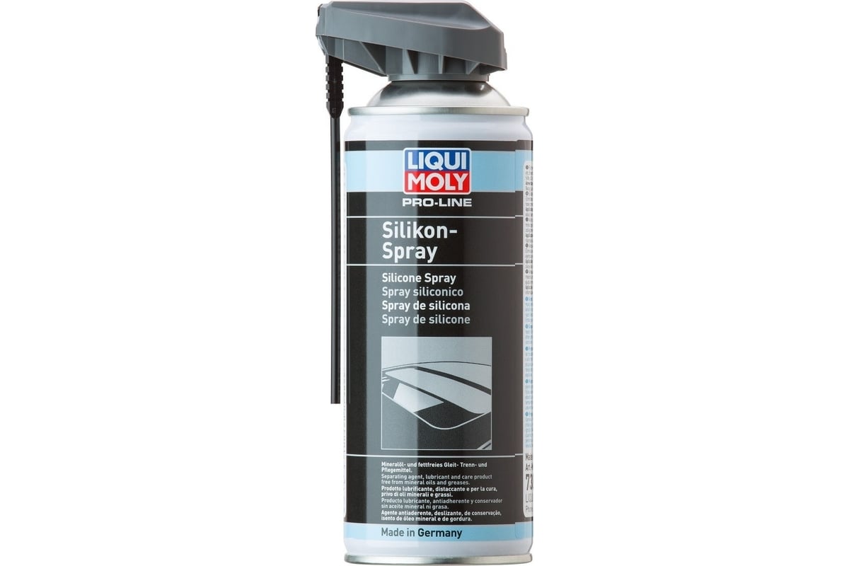 Бесцветная смазка-силикон LIQUI MOLY Pro-Line Silikon-Spray 0,4л 7389 .