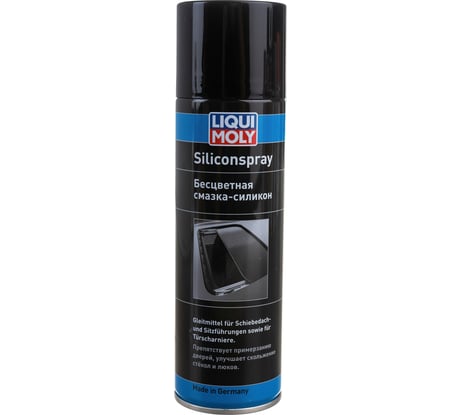 Бесцветная смазка-силикон LIQUI MOLY Silicon-Spray 0,3л 3955