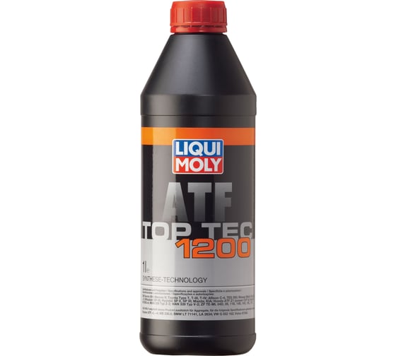 НС-синтетическое трансмиссионное масло для АКПП LIQUI MOLY Top Tec ATF 1200 1л 7502 1