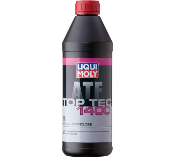 НС-синтетическое трансмиссионное масло для вариаторов CVT LIQUI MOLY Top Tec ATF 1400 1л 8041