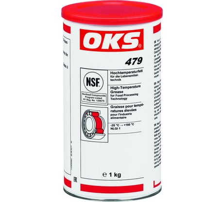 Высокотемпературная смазка с пищевым допуском OKS 479 банка, 1кг 269915