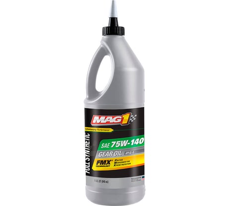 Синтетическое трансмиссионное масло MAG1 Full Synthetic 75W-140 GL-5 Gear Oil, 946 мл MAG00870