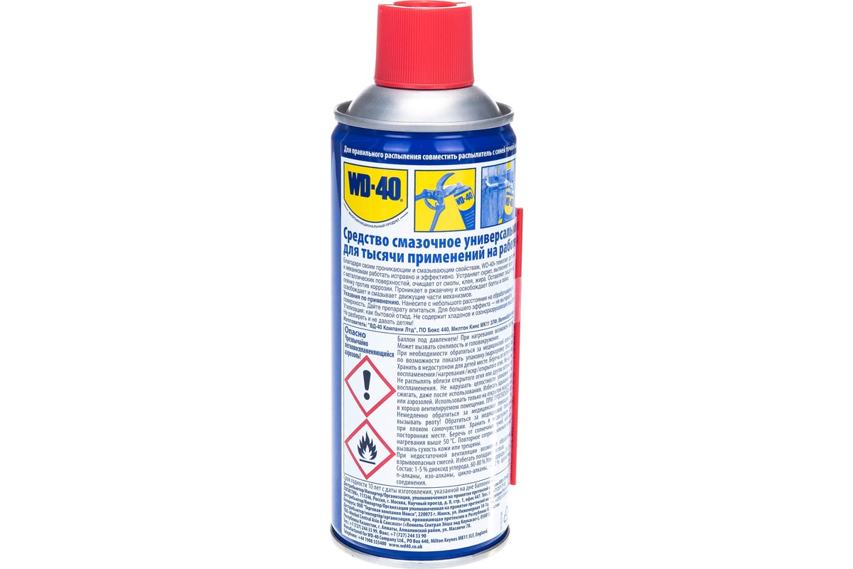 Средство для тысячи применений (400мл) WD-40 WD0002 - выгодная цена,  отзывы, характеристики, фото - купить в Москве и РФ