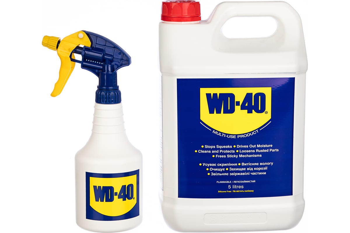 Средство для тысячи применений (5л) с распылителем WD-40 WD0011