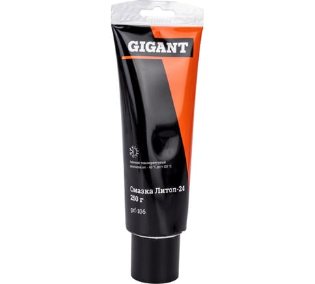 Смазка Gigant Литол-24, 250 г в тубе grf-106