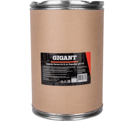 Смазка Gigant Литол-24, 21 кг барабан grf-112