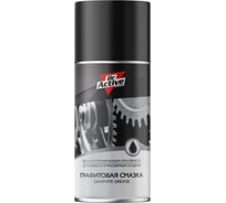 Пластичная графитовая высокоадегзионная смазка Sintec dr. active graphite grease, 210 мл аэрозоль 537687