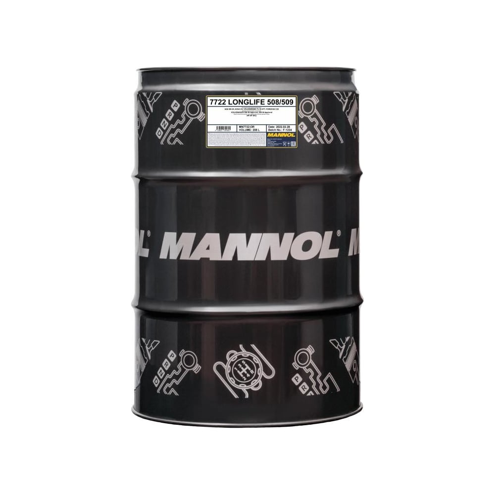 Синтетическое моторное масло MANNOL LONGLIFE 508509 0W-20 208 л 7722208 -  выгодная цена, отзывы, характеристики, фото - купить в Москве и РФ