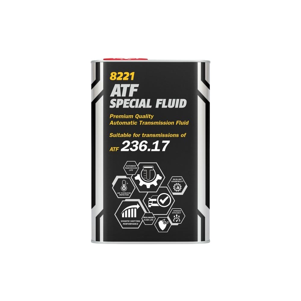 Синтетическая трансмиссионная жидкость MANNOL ATF SPECIAL FLUID 236.17 1 л  (metal) 82211