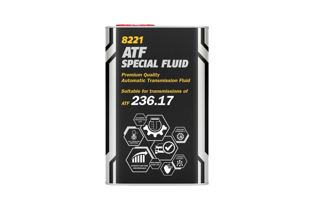 Синтетическая трансмиссионная жидкость MANNOL ATF SPECIAL FLUID 236.17 1 л  (metal) 82211