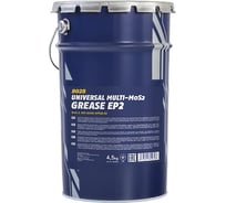 Универсальная литиевая смазка MANNOL EP-2 Multi MoS2 Grease EP2 4,5 кг 261618