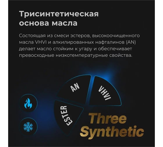 Синтетическое моторное масло ВМПАВТО 5w-30 api sn/cf a5/b5, 60 л бочка 9216
