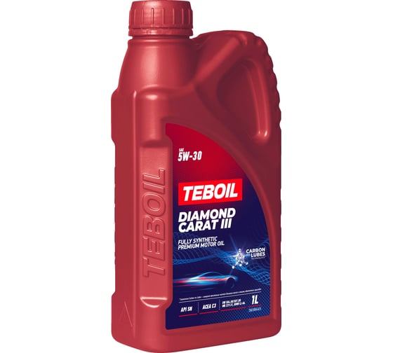 Моторное масло Teboil Diamond Carat III 5W-30, 1 л 3725809