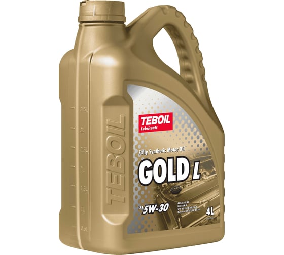 Моторное масло TEBOIL Gold L 5w-30, 4 л 3453935