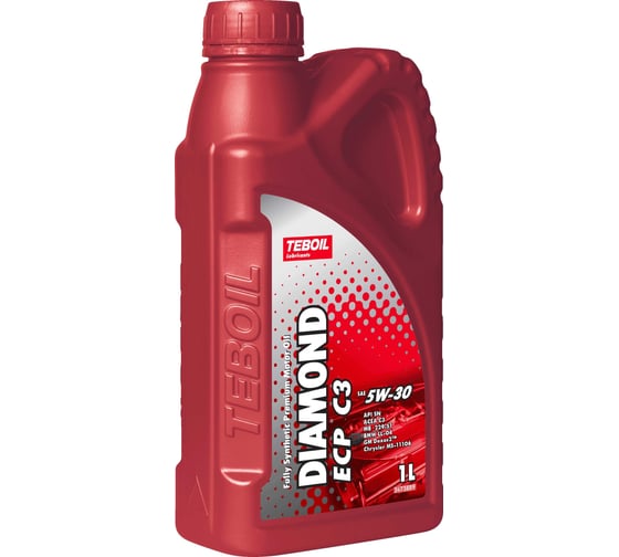 Моторное масло diamond ecp c3 5w-30, 1л TEBOIL 3453873