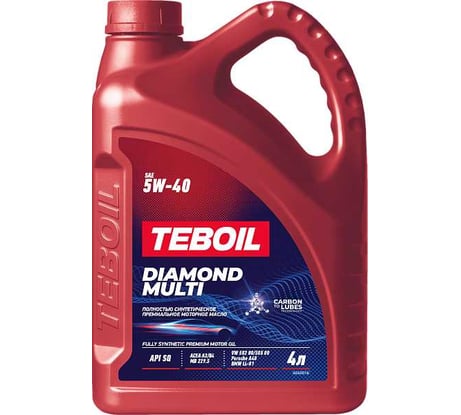 Моторное масло TEBOIL Diamond Multi 5W-40 4 л 2448238