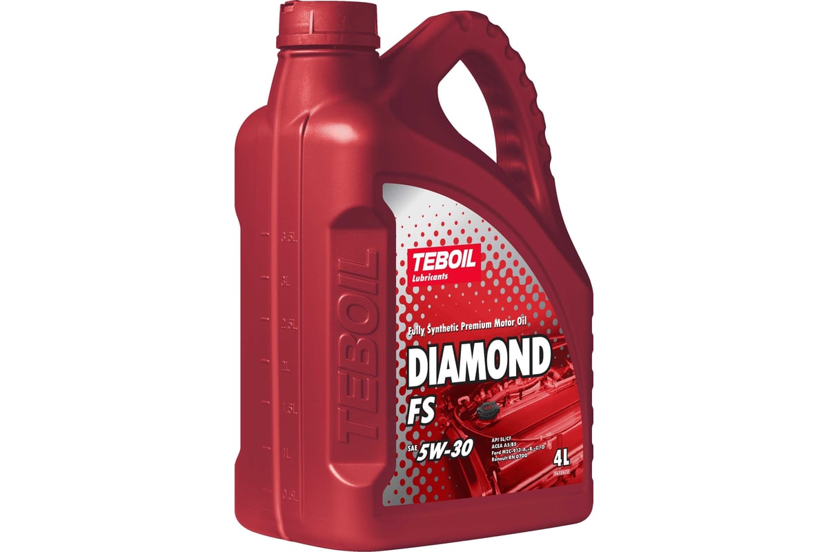 Моторное масло TEBOIL Diamond FS 5w-30, 4 л 3468594 - выгодная цена .