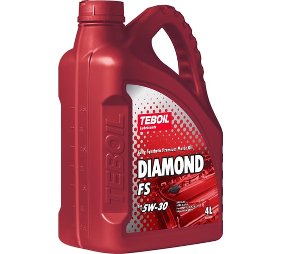 Моторное масло TEBOIL Diamond FS 5w-30, 4 л 3468594
