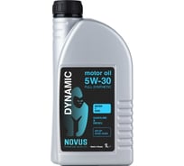 Моторное масло Новус NOVUS DYNAMIC 5W-30 (ESTER+AN+VHVI) ACEA A3/B4, 1 л DYN202201