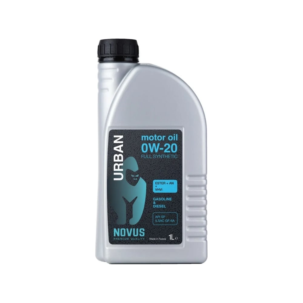 Моторное масло Новус NOVUS URBAN 0W-20 (ESTER+AN+VHVI) API SP, ILSAC GF ...