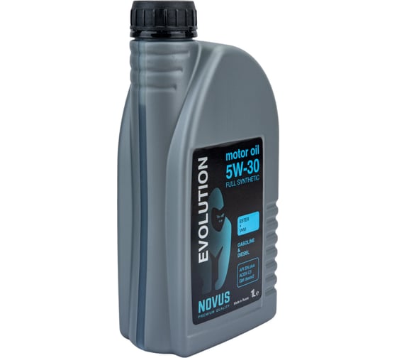 Моторное масло Новус NOVUS EVOLUTION 5W-30 1L (ESTER+AN+VHVI) ACEA C2/C3 EVO202201