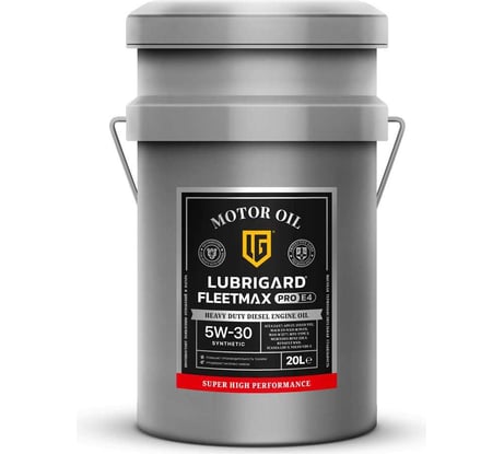 Моторное масло Lubrigard FLEETMAX PRO E4 5W-30 LGPFME4530TPL20