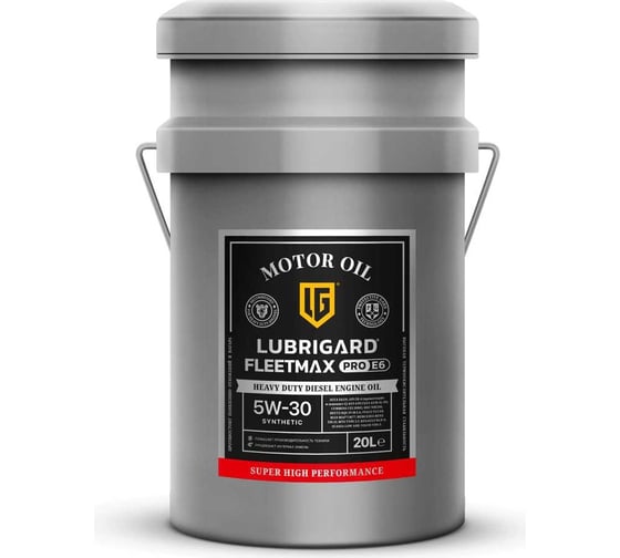 Моторное масло Lubrigard FLEETMAX PRO E6 5W-30 LGPFME6530TPL20